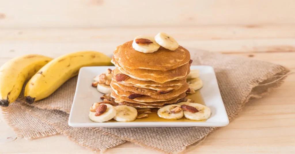 almond flour banana pancakes