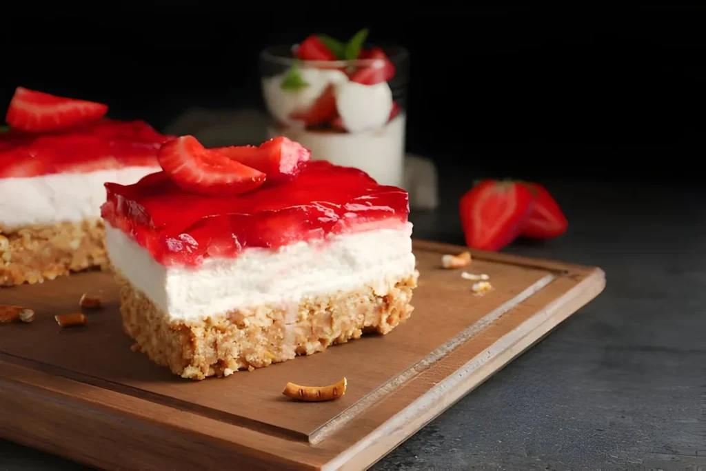 Strawberry Crunch Cheesecake